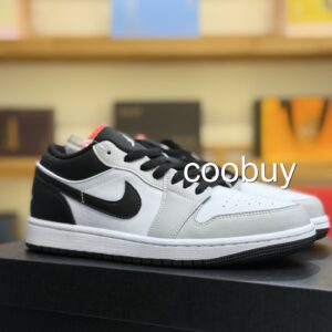 Replica Nike Air Jordan 1 Low White Black