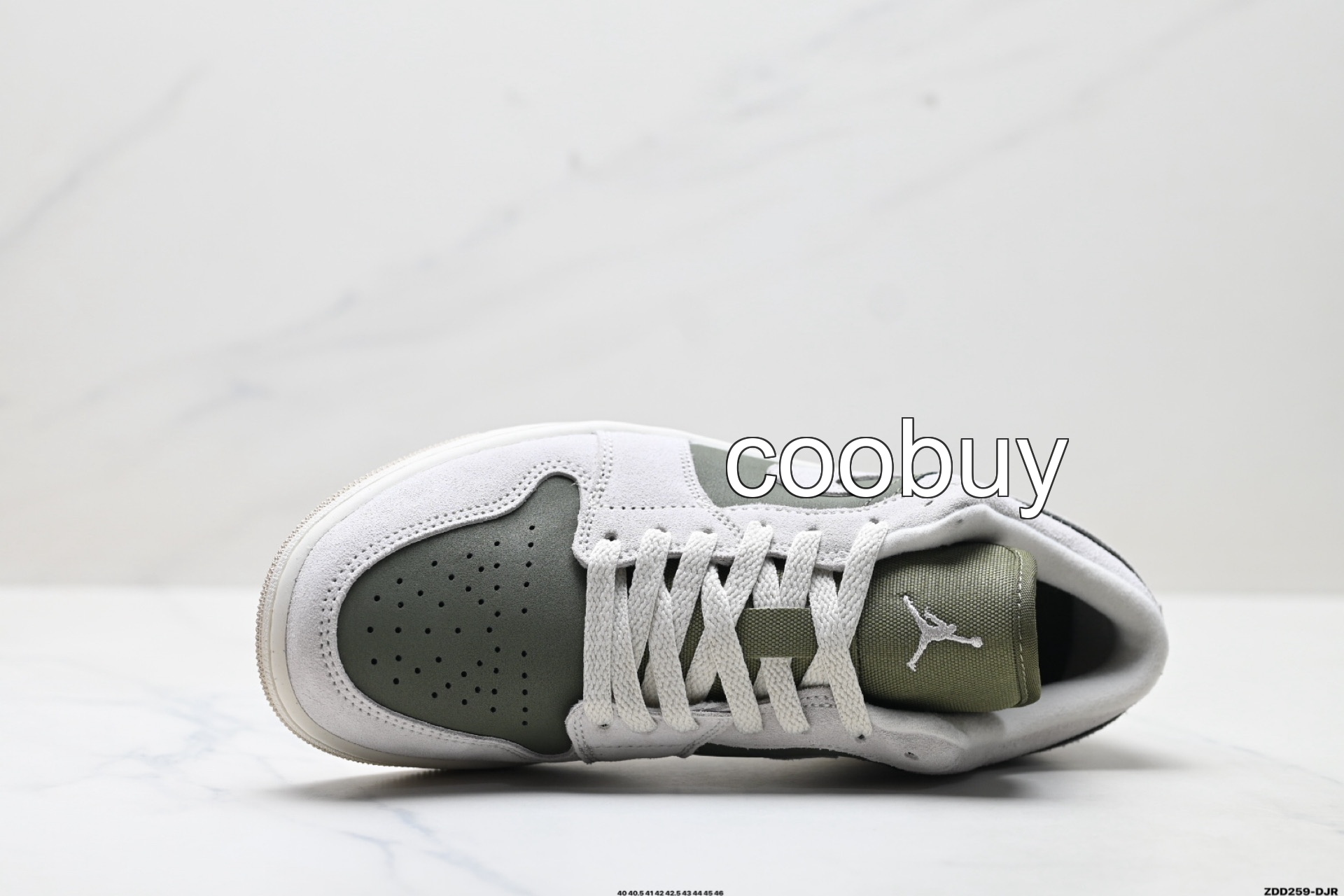 Replica replica shoes Nike Air Jordan 1 Low Black White - Image 2