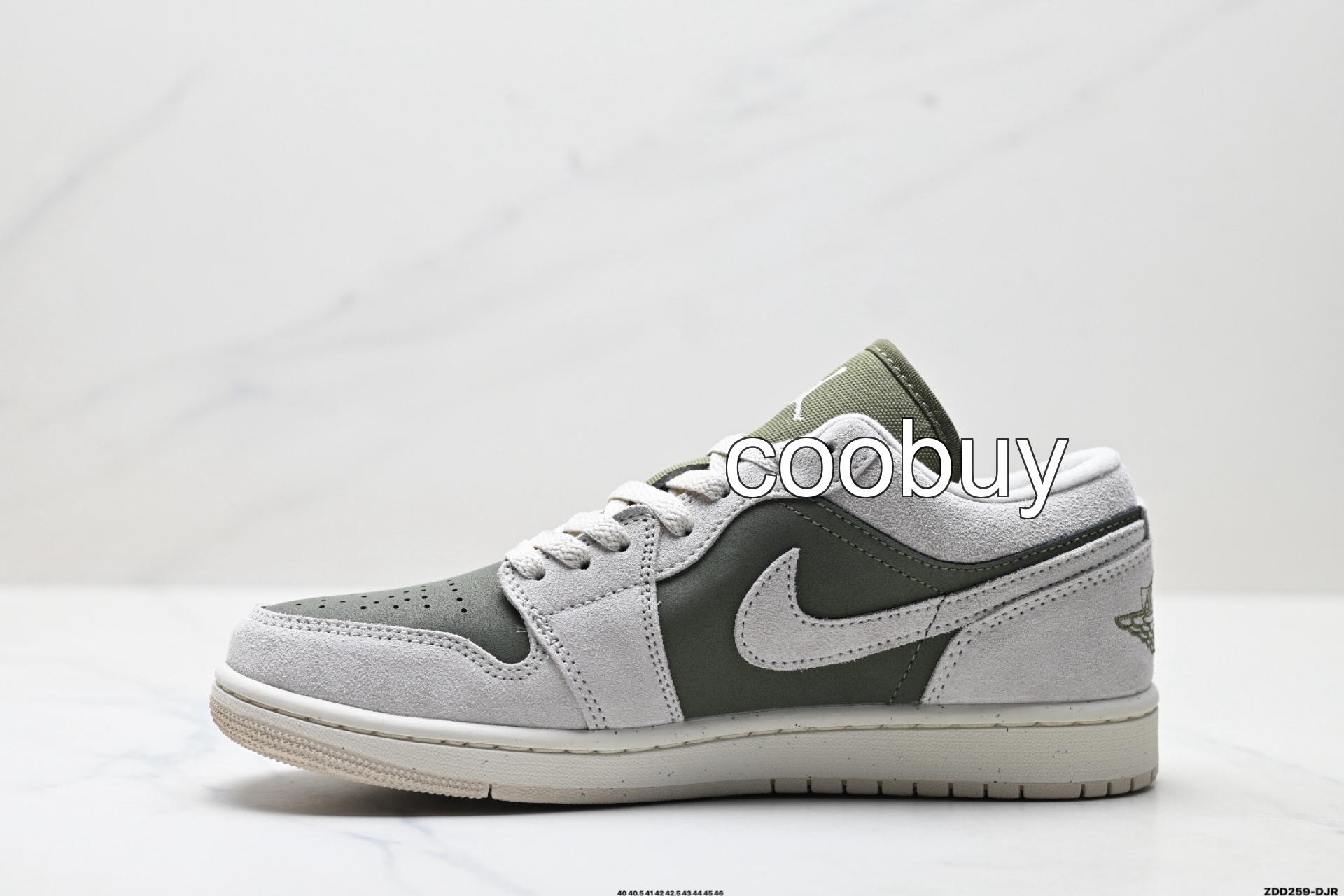 Replica replica shoes Nike Air Jordan 1 Low Black White - Image 3