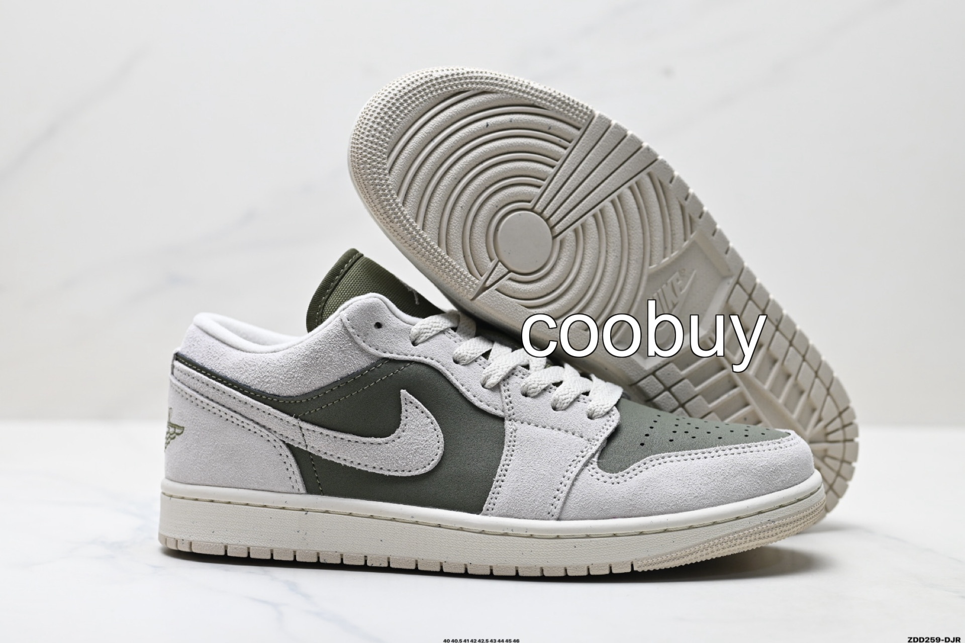 Replica replica shoes Nike Air Jordan 1 Low Black White - Image 5