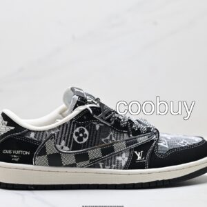 Replica replica trainers Travis Scott x Air Jordan 1 Low OG Mocha Reverse Swoosh
