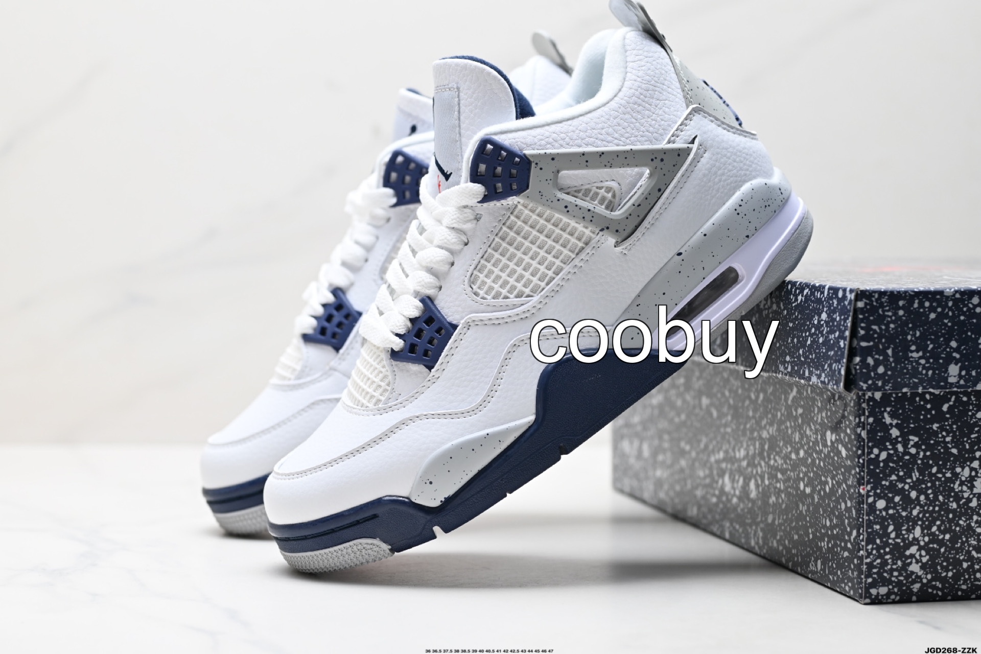 Replica fake trainers uk Nike Air Jordan 4 Retro White Red - Image 8