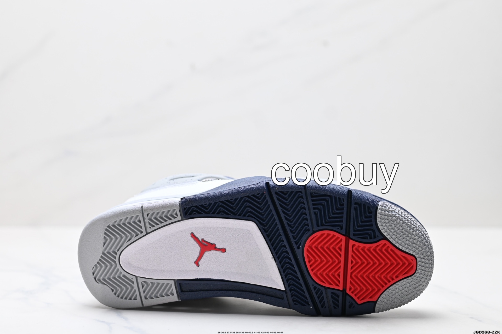 Replica fake trainers uk Nike Air Jordan 4 Retro White Red - Image 9