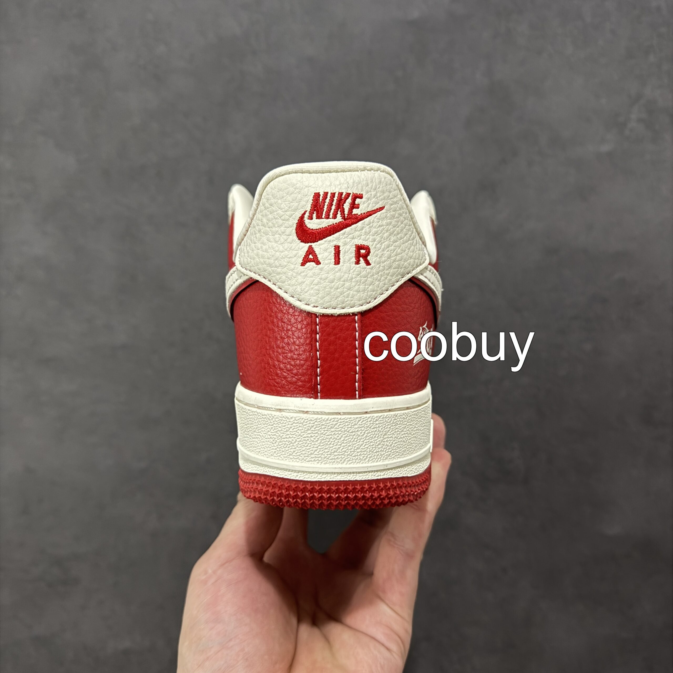 Replica discount nikes shoes Nike Air Force 1 07 Low Red Horse Year - Image 4