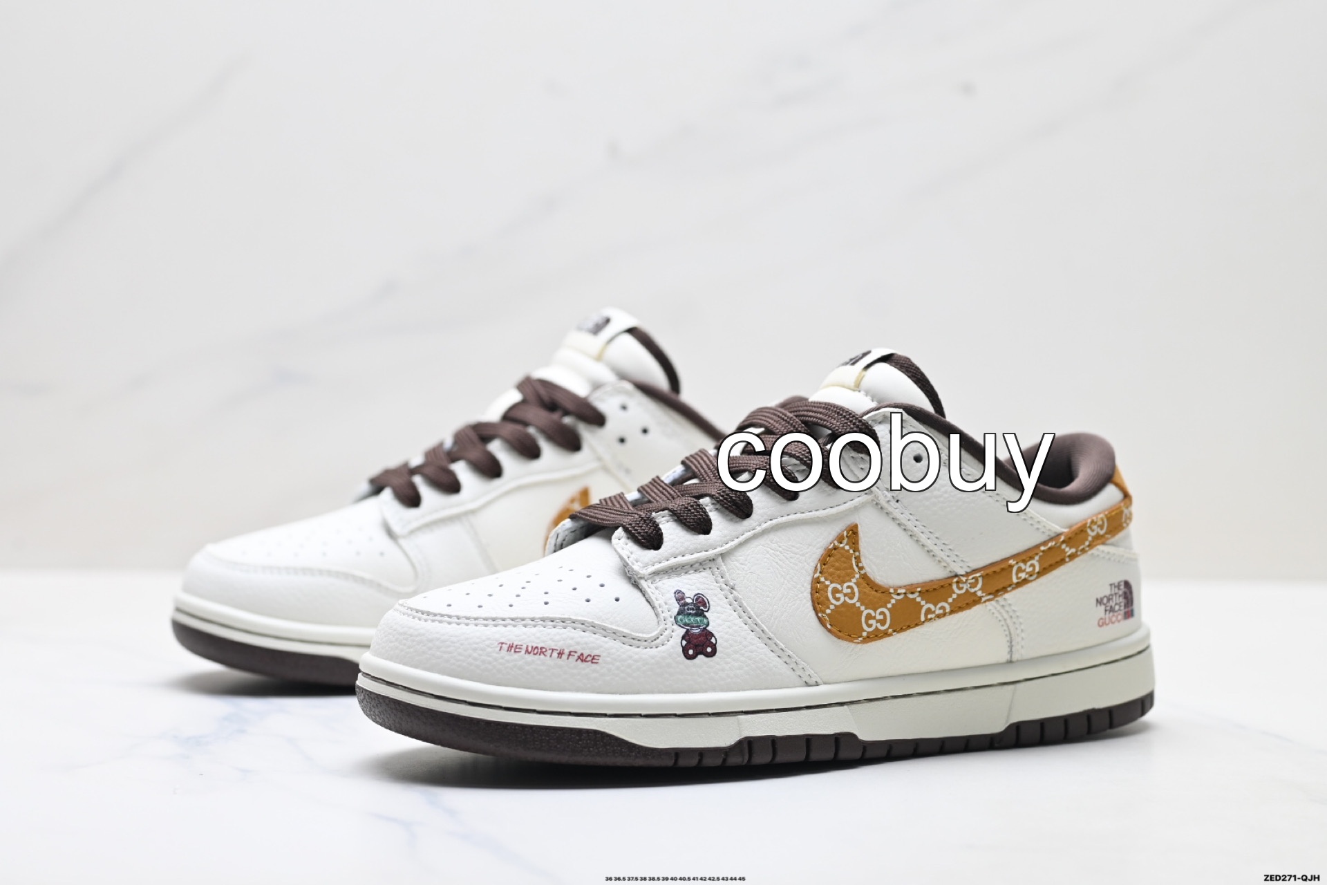 Replica replica trainers Nike Dunk Low Retro DIY High End Custom - Image 4