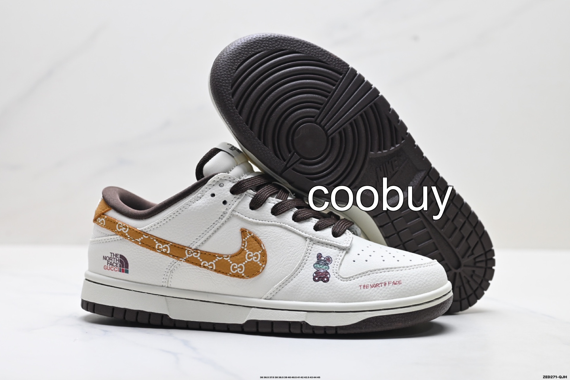 Replica replica trainers Nike Dunk Low Retro DIY High End Custom - Image 5