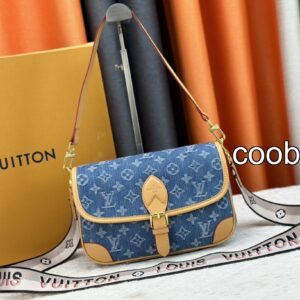 Replica fake louis vuitton monogram bag Louis Vuitton Monogram Empreinte Denim Denim Blue