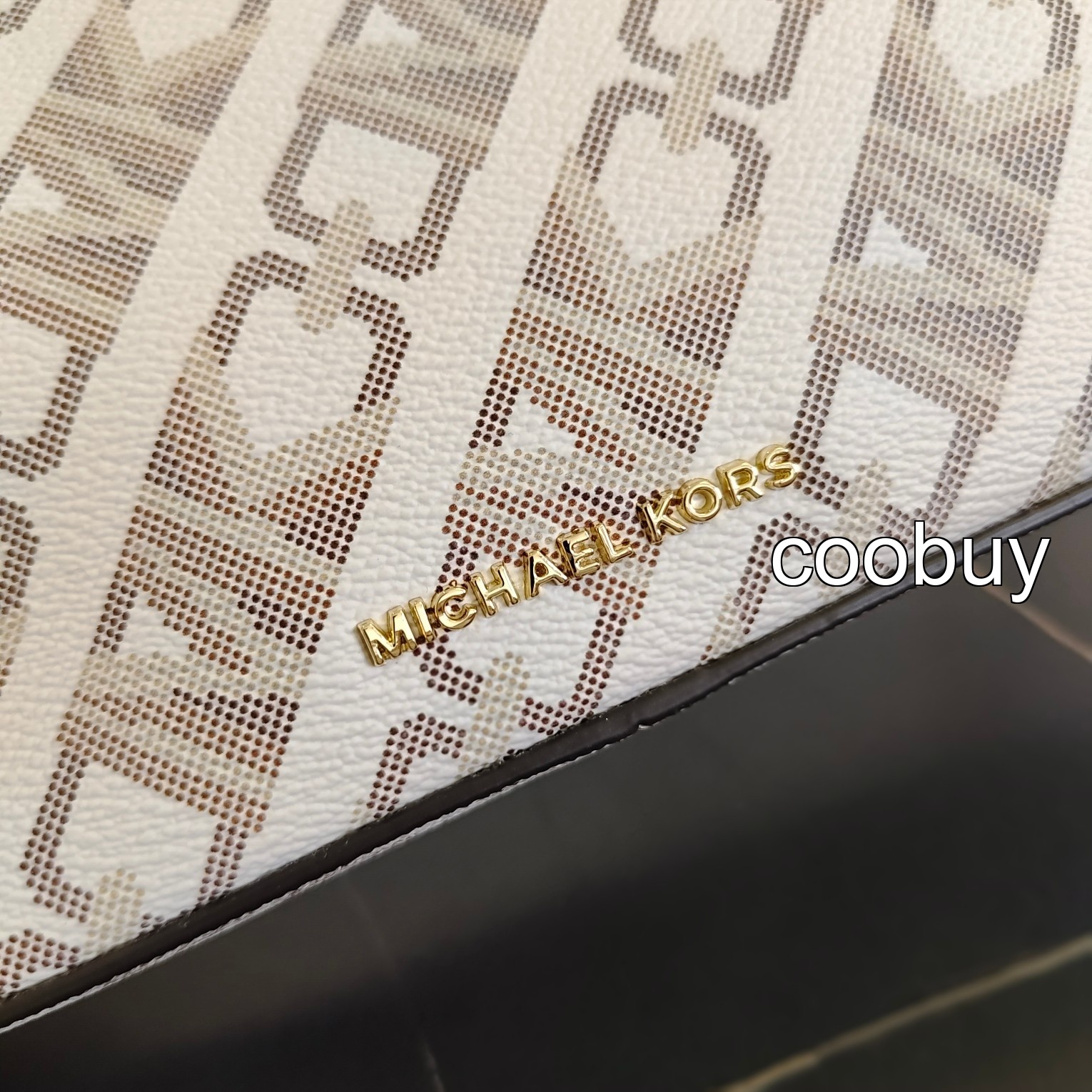 Replica fake michael kors bag Michael Kors MK Logo Black - Image 6