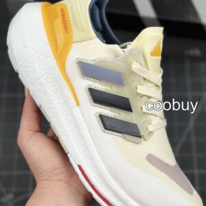 Replica fake adidas men's ace 17+ purecontrol sg fitness shoes Adidas Pure Boost 2023 Light White Yellow Black Black
