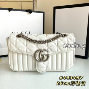 Replica gucci marmont bag fake vs real Marmont Silver Silver