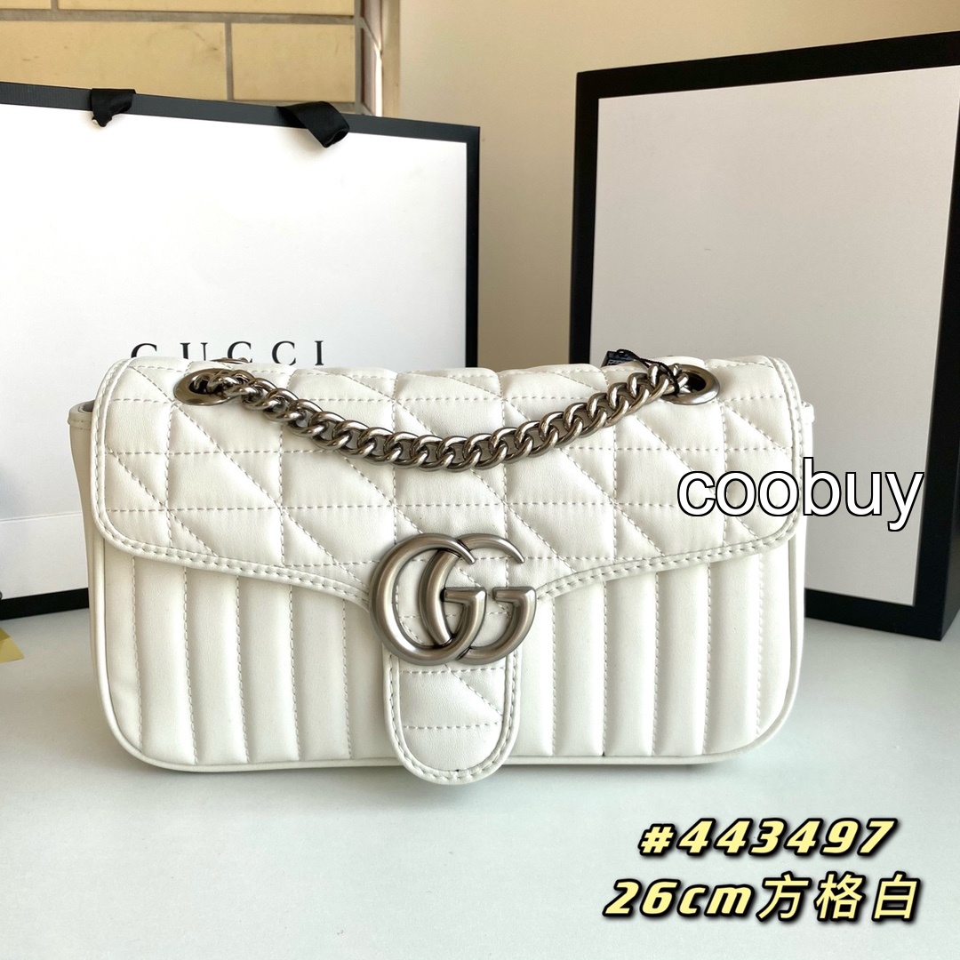 Replica gucci marmont bag fake vs real Marmont Silver Silver
