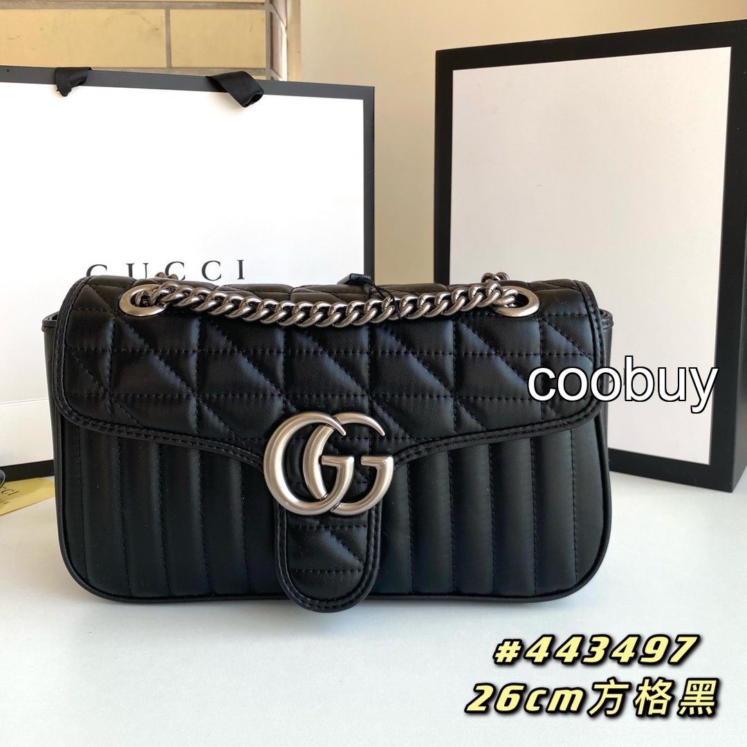 Replica gucci marmont bag fake vs real Marmont Silver Silver