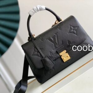 Replica fake louis vuitton monogram bag Louis Vuitton Monogram Empreinte Black