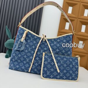 Replica fake louis vuitton bags Louis Vuitton CarryAll Blue Blue