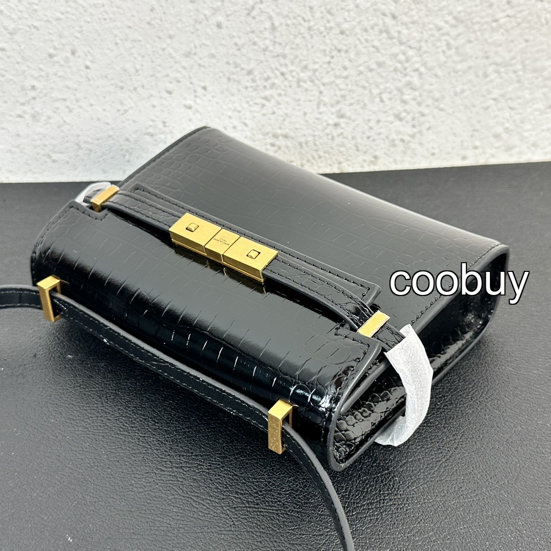 Replica fake coach bag Manhattan mini Black Black - Image 4
