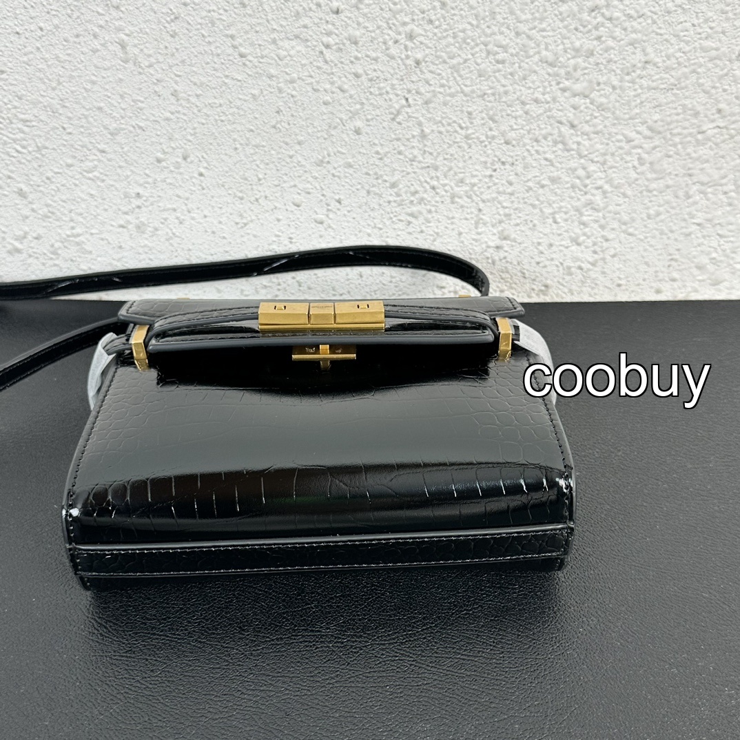 Replica fake coach bag Manhattan mini Black Black - Image 6