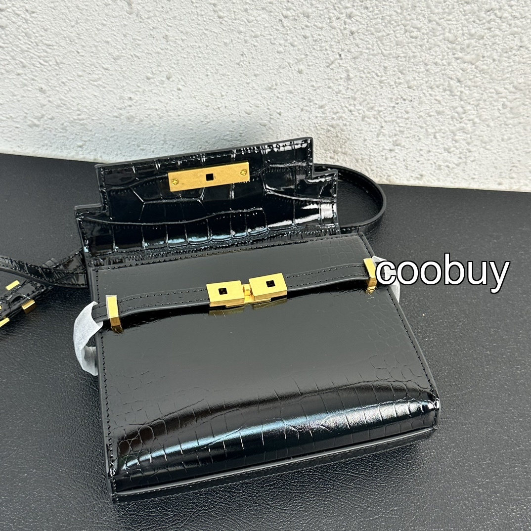 Replica fake coach bag Manhattan mini Black Black - Image 9
