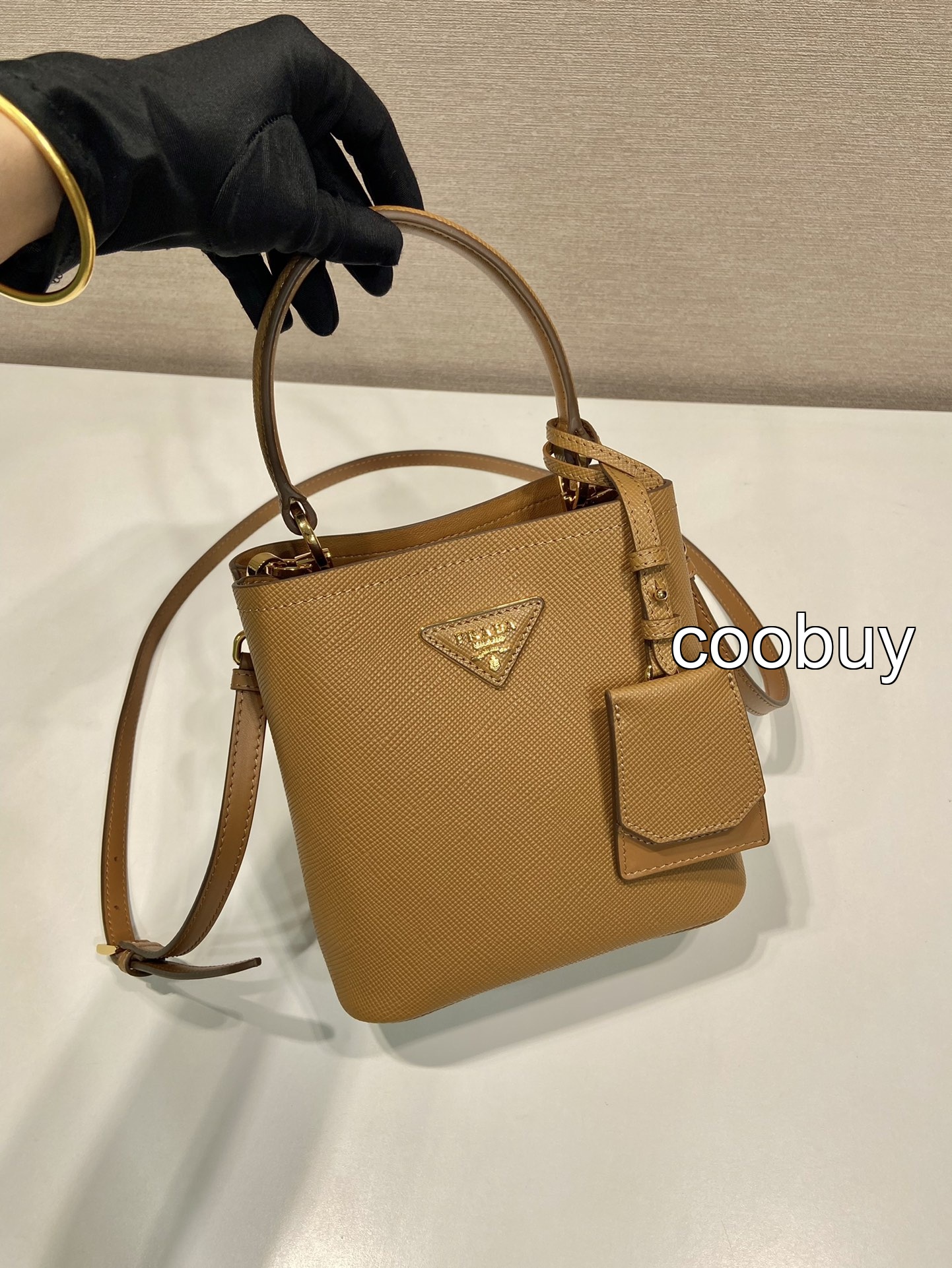 Replica fake coach bag Saffiano Black - Image 2