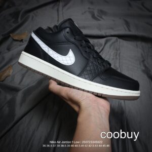 Replica Fake Jordan Shoes Air Jordan 1 Black White