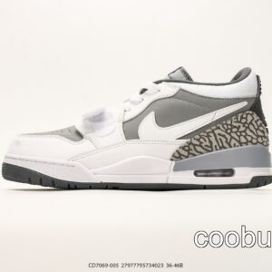 Replica Fake Jordan Shoes Air Jordan Legacy 312 White Grey Black